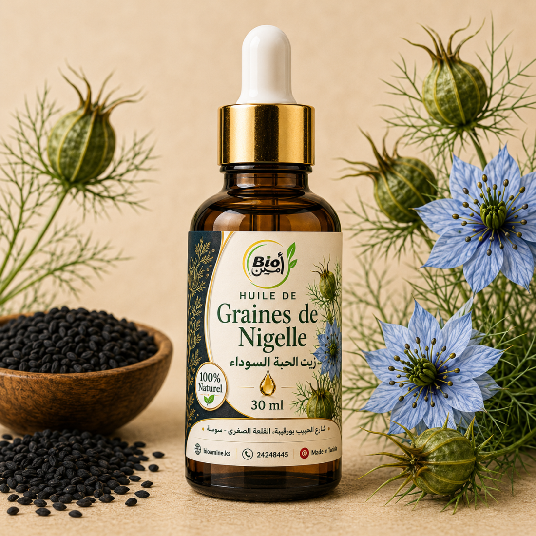Huile de Nigelle 30ml