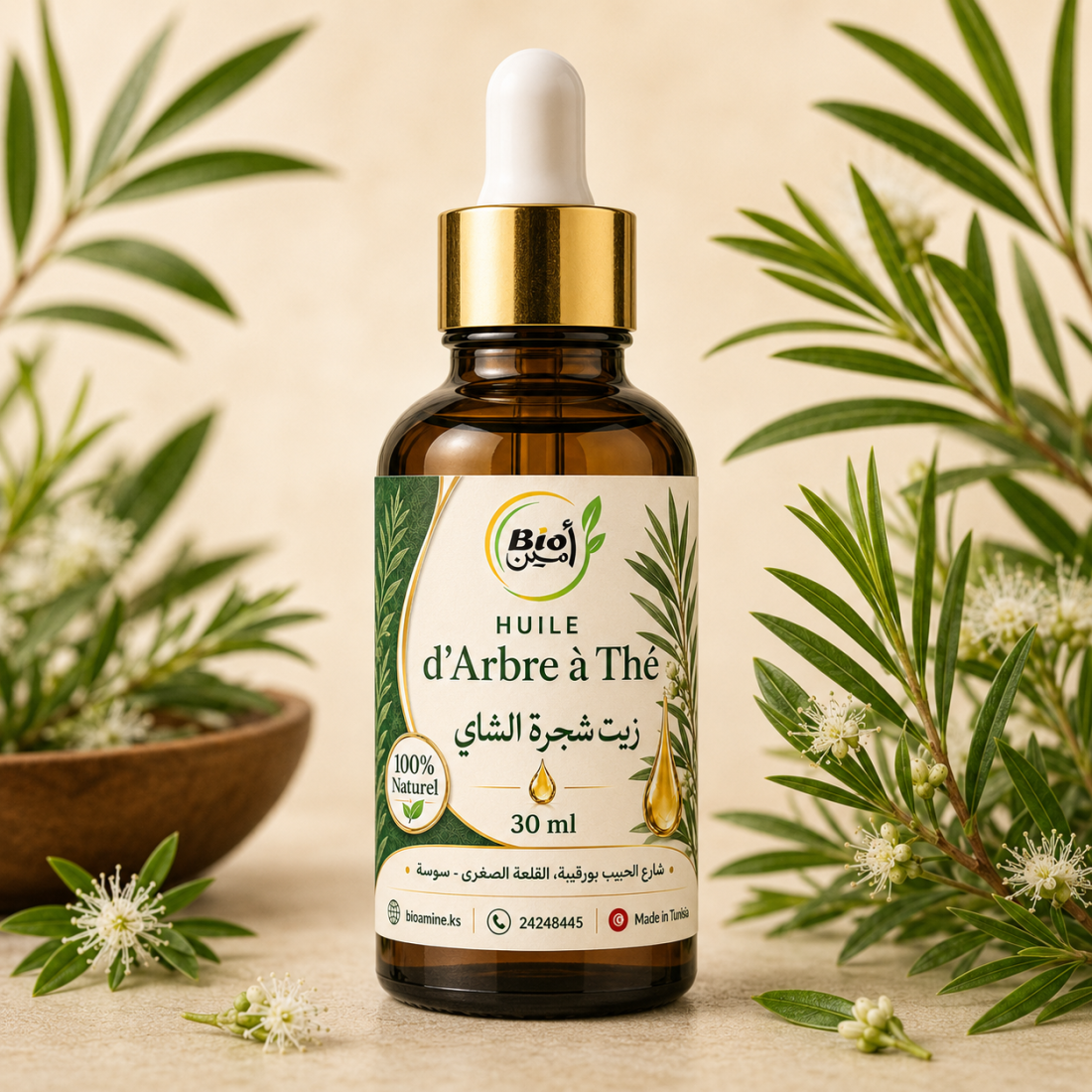 Huile d'Arbre à Thé (Tea Tree)